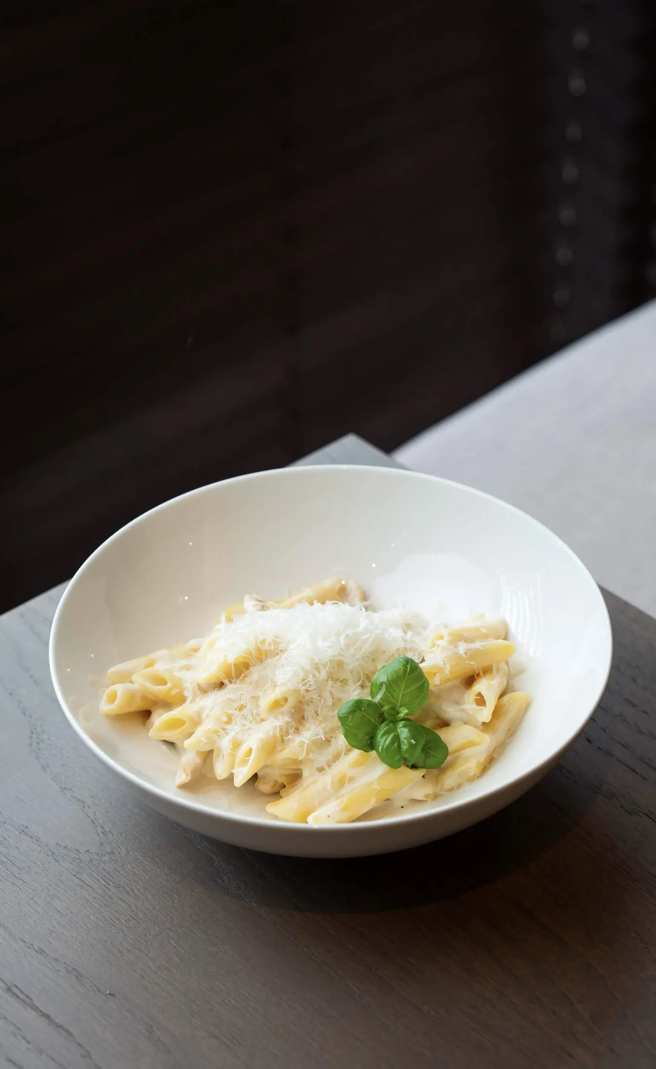 Penne with Chicken in Cream Sauce