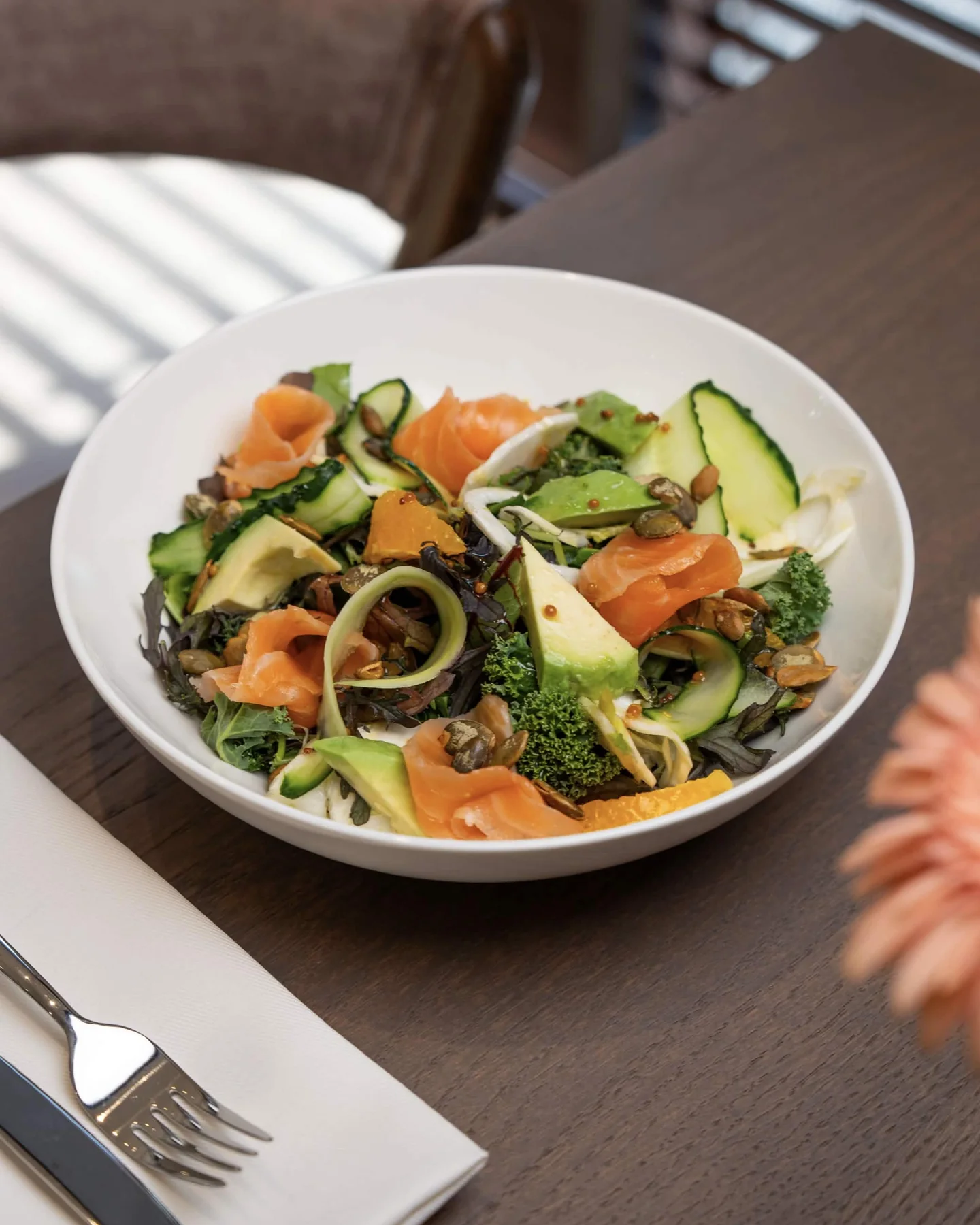 Salmon and Avocado Salad